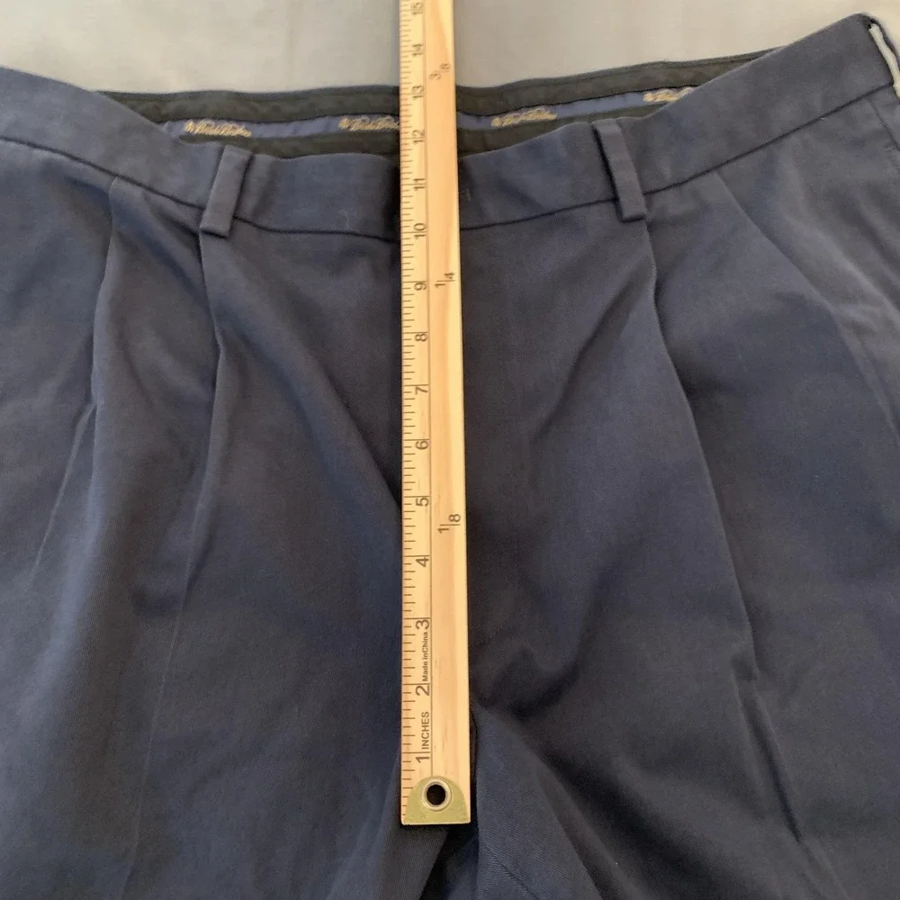 Brooks Brothers Advantage Chino Pants Mens 38x30‎ Thompson Pleated Dress Pants - Picture 7 of 12